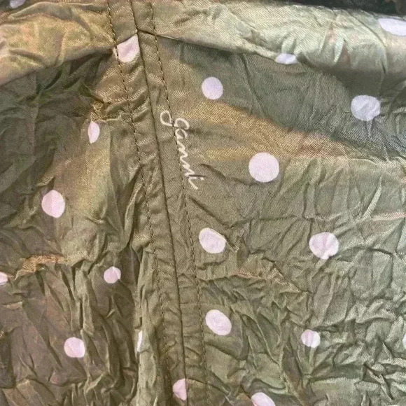 New Ganni Lime Green Long Polka Dot Maxi Dress Woman 38 (US Size M/6-8) - Picture 10 of 11